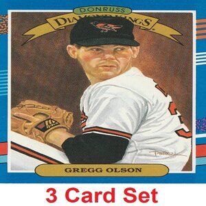 Gregg Olson MLB Card Collection